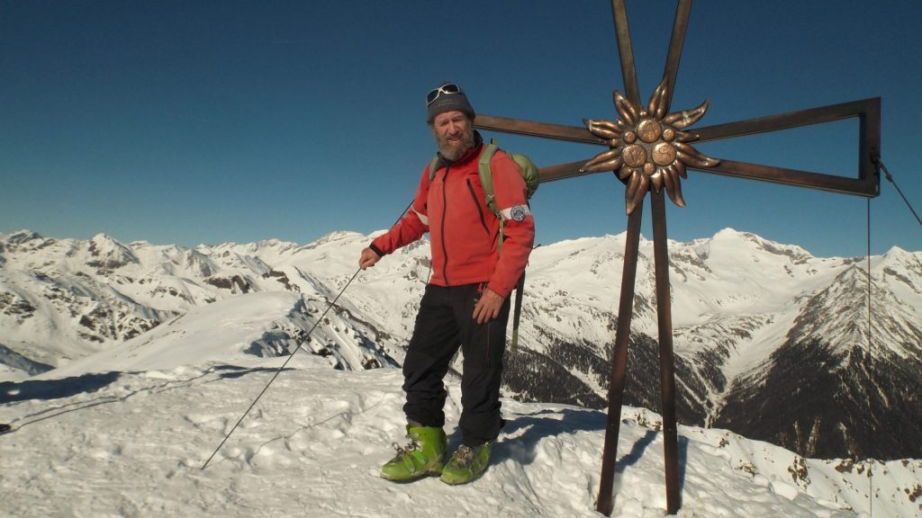 Bergführer Ulrich Kössler auf Tour im Meraner Land. - Marketinggesellschaft Meran
