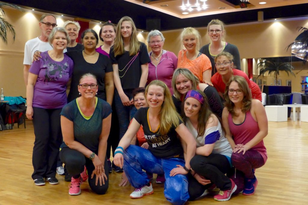 Zumba Gold mit Alexandra Ritter. Quelle: 59plus