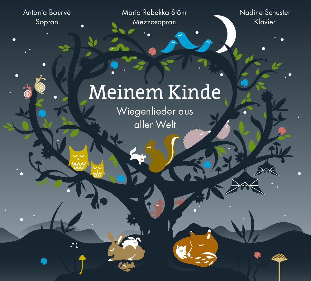 "Meinem Kinde" Wiegenlieder aus aller Welt - das Herzensprojekt von Nadine Schuster. Bildquelle: Nadine Schuster