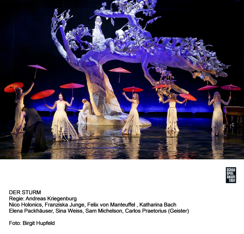 Der Sturm. Quelle: Birgit Hupfeld / Schauspiel Frankfurt