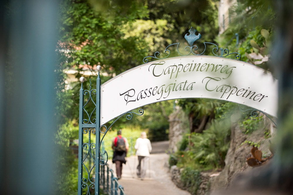 Der Tappeinerweg lädt zu einem gemütlichen Spaziergang ein. - Kurverwaltung Meran / Alex Filz