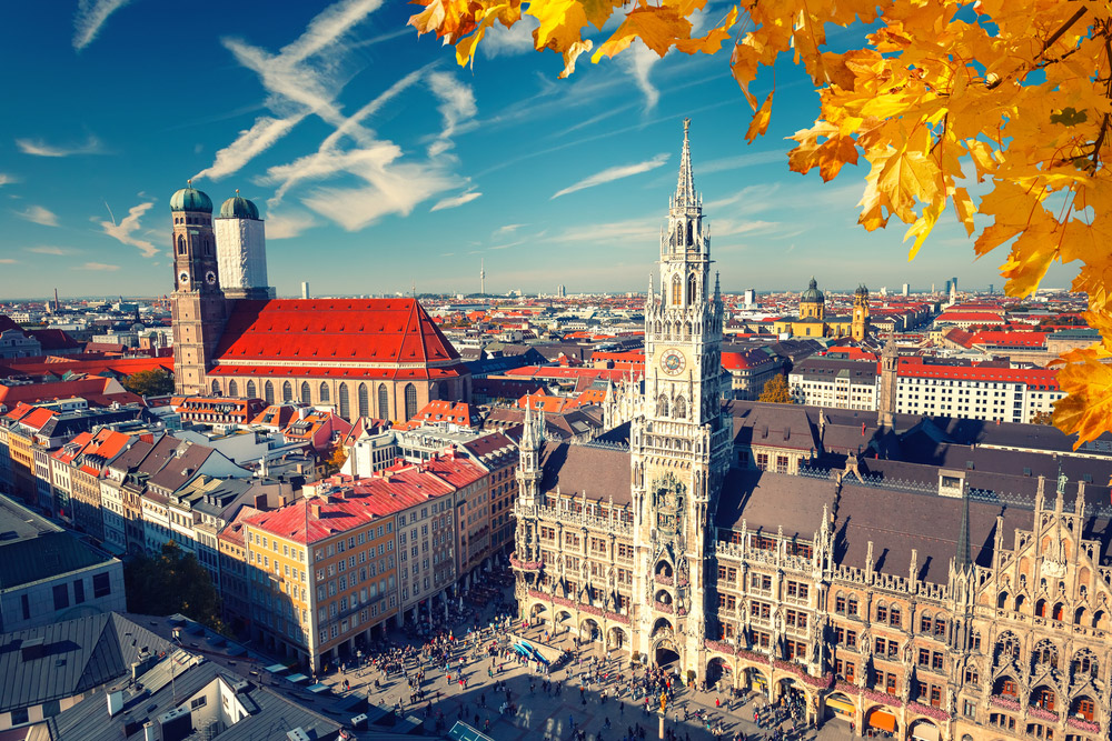 Blick auf München - Shutterstock.com