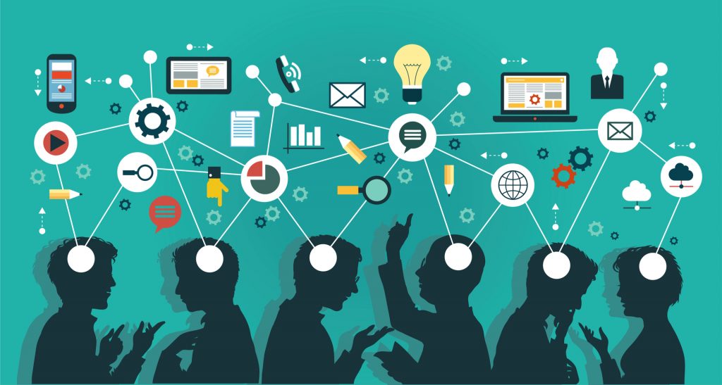 In Online-Communities tauschen sich Menschen über Probleme und Fragen aus und erhalte Antworten aus der ganzen Welt. Bildquelle: shutterstock.com