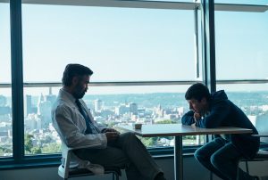 Steven und sein geheimnisvoller Ersatzsohn Martin in The Killing Of A Sacred Deer. Quelle: ©AlamodeFilm