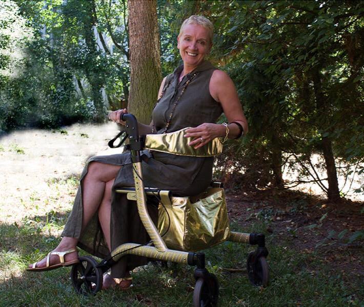 Tolles und individuelles Design zeichnet die Rollatoren von Rollchic.com aus. Bildquelle: © Rollchic.com