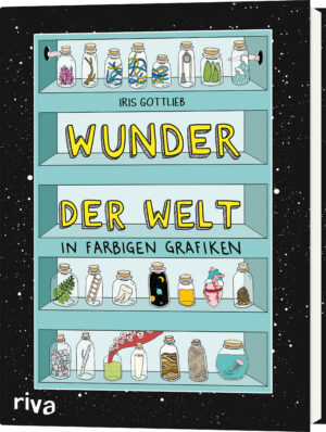 Wunder der Welt in farbigen Grafiken