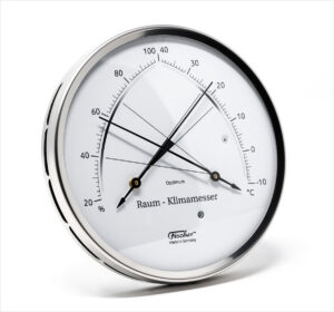 FISCHER Raum-Klimamesser. Made in Germany.