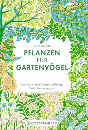 Pflanzen für Gartenvögel.