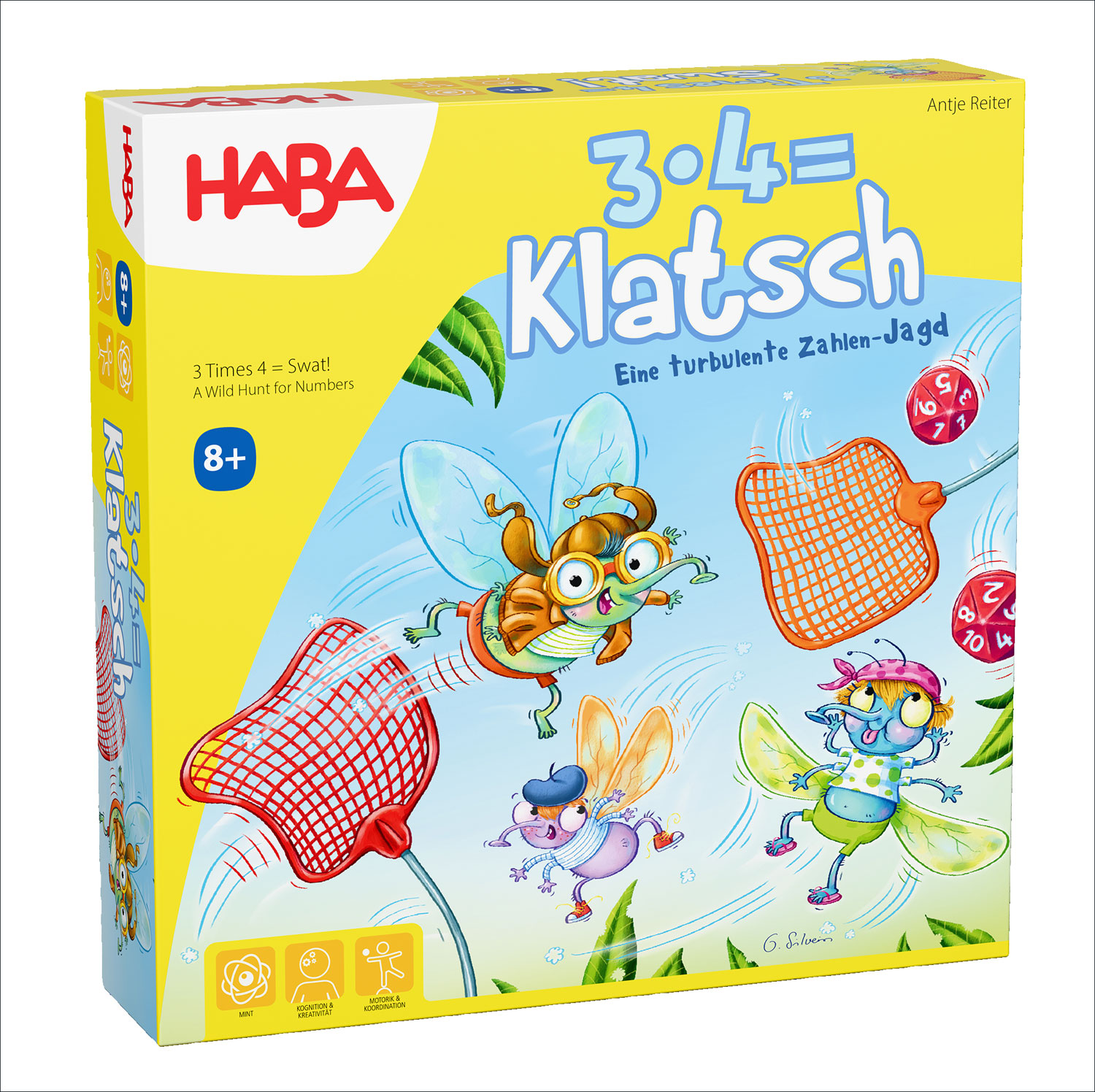 3 x 4 = Klatsch. HABA Spiel.