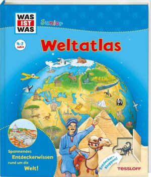 WAS IST WAS Junior Weltatlas für Kinder